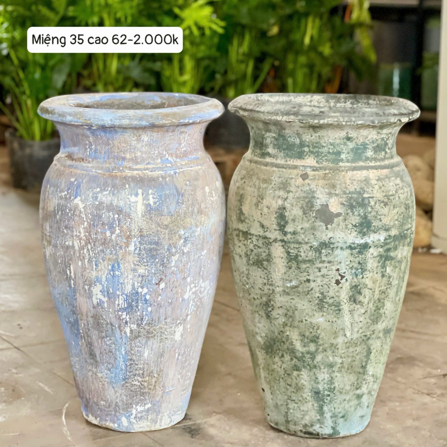 Bình lò bao miệng loe sz đại miệng 29 cao 61