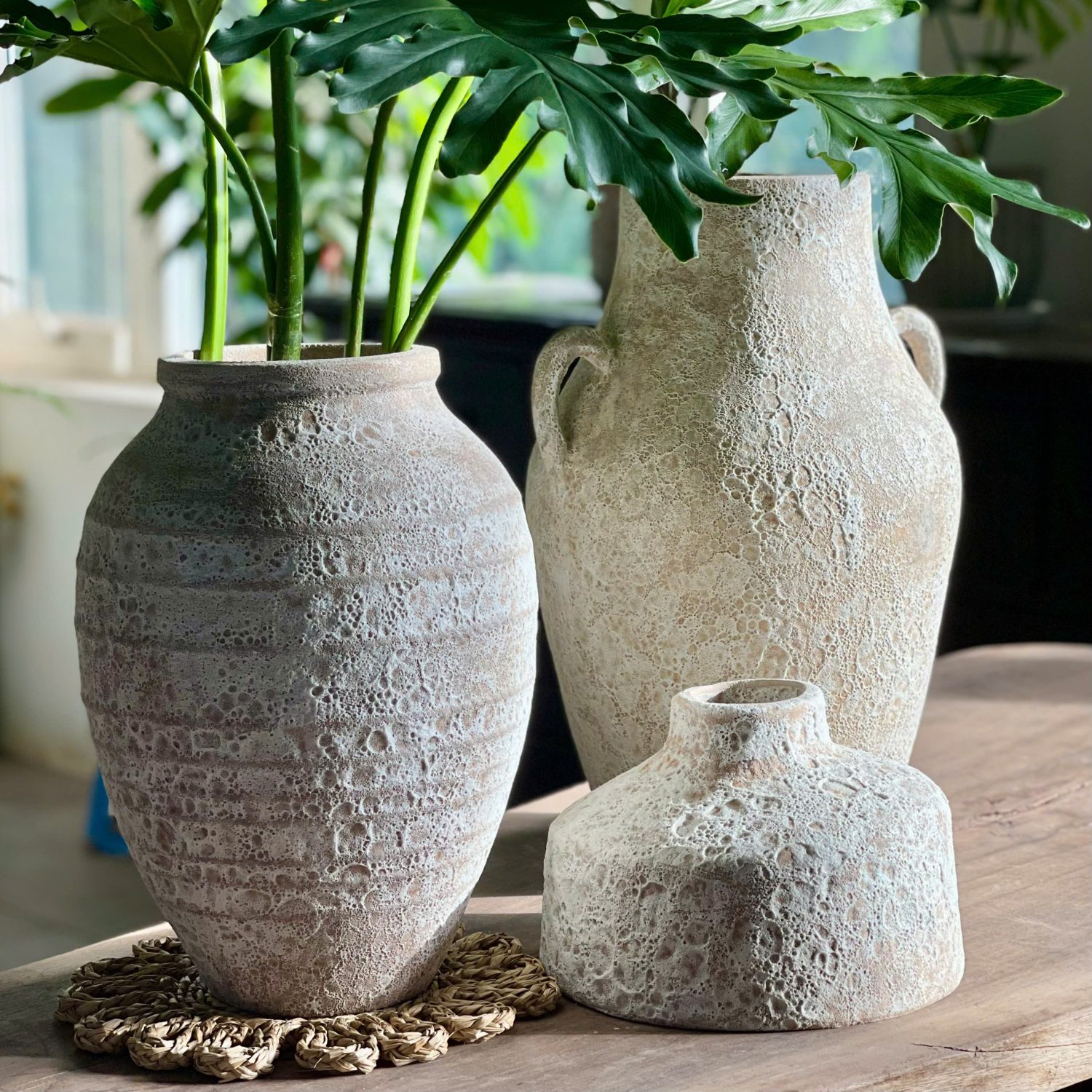 Bình gốm Atlantis ngấn - Ảnh 5